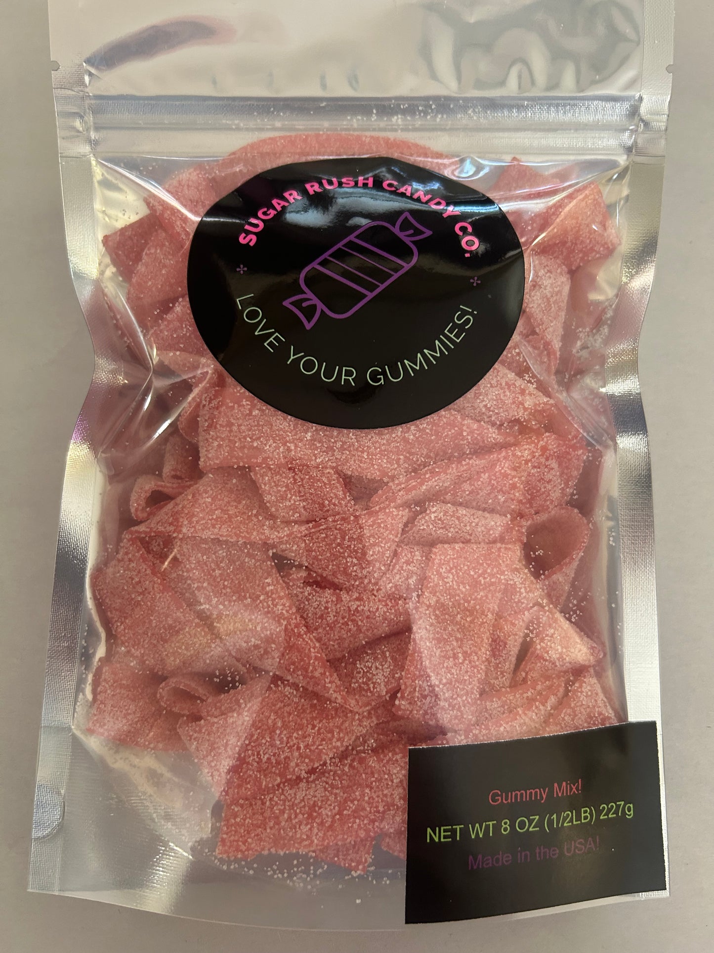 Sour Pink Lemonade Belts (1/2 Pound Bag)