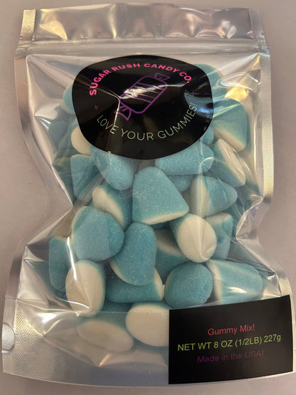 Blue Raspberry Drops (1/2 Pound Bag)