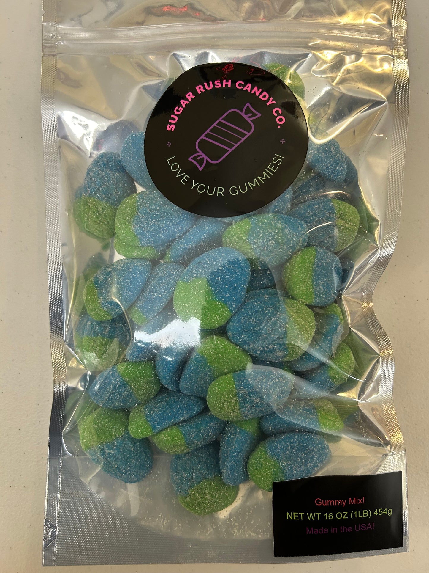 Sour Blue Raspberry (1 Pound Bag)